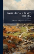 Cover: Notes From a Diary, 1851-1872 - Hutson Street Press