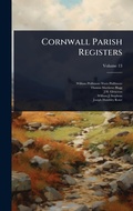 Cover: Cornwall Parish Registers - Hutson Street Press