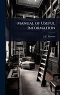 Cover: Manual of Useful Information - Hutson Street Press