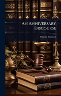 Cover: An Anniversary Discourse - Hutson Street Press