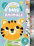 Cover: Junior Shiny Sticker Art: Baby Animals - Igloo Books