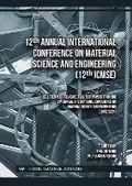 Cover: 12th Annual International Conference on Material Science and Engineering (12th ICMSE) - Trans Tech Publications Ltd