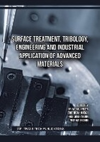 Abbildung von: Surface Treatment, Tribology, Engineering and Industrial Application of Advanced Materials - Trans Tech Publications Ltd