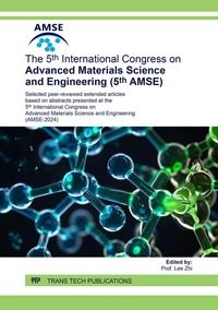 Abbildung von: The 5th International Congress on Advanced Materials Science and Engineering (5th AMSE) - Trans Tech Publications Ltd