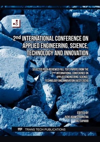 Abbildung von: 2nd International Conference on Applied Engineering, Science, Technology and Innovation - Trans Tech Publications Ltd