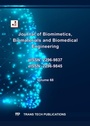 Cover: Journal of Biomimetics, Biomaterials and Biomedical Engineering Vol. 68 - Trans Tech Publications Ltd