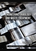 Cover: Engineering Tribology and Waste Treatment - Trans Tech Publications Ltd