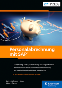 Abbildung von: Personalabrechnung mit SAP - SAP PRESS