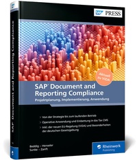 Enlarge image Cover: SAP Document and Reporting Compliance - SAP PRESS