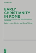 Cover: Early Christianity in Rome - De Gruyter