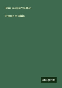 Enlarge image Cover: France et Rhin - Antigonos Verlag