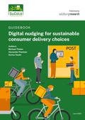 Cover: Guidebook: Digital Nudging for Sustainable Consumer Delivery Choices - BoD - Books on Demand