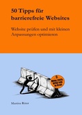 Cover: 50 Tipps f&uuml;r barrierefreie Websites - epubli