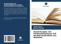 Cover: Auswirkungen von Farbkombinationen auf die Barrierefreiheit von Websites - Verlag Unser Wissen