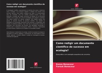 Abbildung von: Como redigir um documento científico de sucesso em ecologia? - Edições Nosso Conhecimento