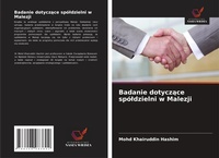 Abbildung von: Badanie dotyczace spoldzielni w Malezji - Wydawnictwo Nasza Wiedza