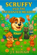 Cover: Scruffy and the Enchanted Meadow (Scruffy the Bulldog, #2) - J E Blough