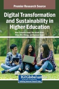 Cover: Digital Transformation and Sustainability in Higher Education - IGI Global