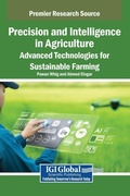 Cover: Precision and Intelligence in Agriculture - IGI Global