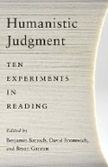 Cover: Humanistic Judgment - Yale University Press