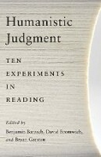 Enlarge image Cover: Humanistic Judgment - Yale University Press