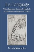 Cover: Just Language - The University of Michigan Press
