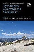 Cover: Research Handbook on Psychological Ownership and Management - Edward Elgar Publishing