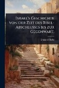 Cover: Israel's Geschichte von der Zeit des Bibel-Abschlusses bis zur Gegenwart. - Hutson Street Press