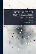 Cover: Geschichte der Neuhebraeischen Literatur - Hutson Street Press