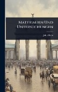 Cover: Materialien Und Untersuchungen - Hutson Street Press
