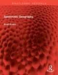 Cover: Systematic Geography - Routledge