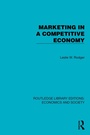 Cover: Marketing in a Competitive Economy - Routledge