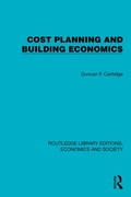 Cover: Cost Planning and Building Economics - Routledge