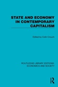 Cover: State and Economy in Contemporary Capitalism - Routledge