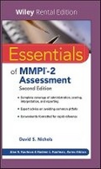 Enlarge image Cover: Essentials of Mmpi-2 Assessment - Wiley