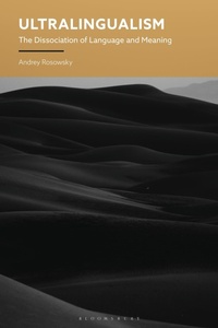 Abbildung von: Ultralingualism - Bloomsbury Academic