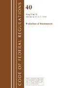 Bild: Code of Federal Regulations, Title 40: Parts 72-79 (Protection of Environment) Air Programs - Bernan Press