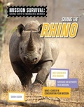 Cover: Saving the Rhino - Cheriton Children's Books