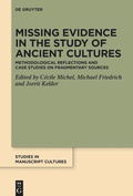 Bild: Missing Evidence in the Study of Ancient Cultures - De Gruyter