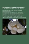 Bild: Personenstandsrecht - Books LLC