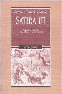 Abbildung von: Satira III - Forme materiali ideologie del mondo ant.;Liguori