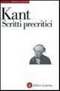 Abbildung von: Scritti precritici - Biblioteca universale Laterza;Laterza