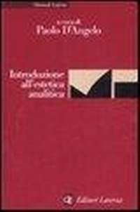 Abbildung von: Introduzione all'estetica analitica - Manuali Laterza;Laterza