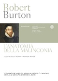 Cover: L' anatomia della malinconia. Testo inglese a fronte - Classici della letteratura europea;Bompiani