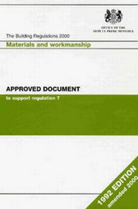 Bild: The Building Regulations 1991 - TSO