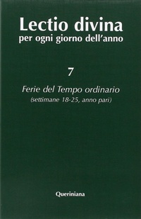 Abbildung von: Ferie del tempo ordinario. Settimane 18-25, anno pari - Lectio divina per ogni giorno dell'anno;Queriniana