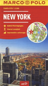 Abbildung von: New York 1:12.000 - Piante di città Marco Polo;Marco Polo