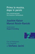 Cover: Prima la musica, dopo le parole. Una conversazione tra musica e letteratura - Risonanze;EDT