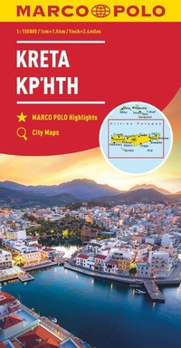 Abbildung von: Creta 3 1:150.000 - Carte stradali Marco Polo;Marco Polo