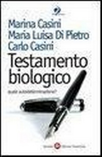 Abbildung von: Testamento biologico, quale autodeterminazione? - Etica e bioetica;Società Editrice Fiorentina